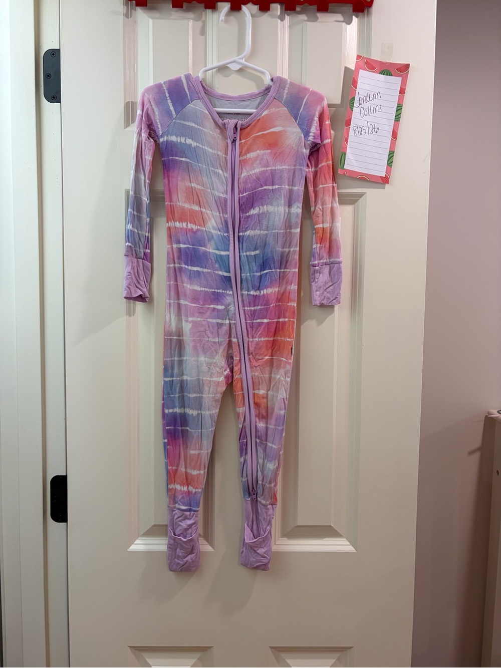 Little Sleepies Tie Dye Zippy 18-24